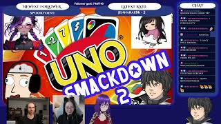 VOD Streamer Smackdown 2 Uno With misbeliefs  mmmoonie and nathanwarex [upl. by Bell811]