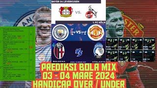 Manchester City vs Manchester United Prediksi Bola Malam ini 0304 Maret 2024  Prediksi sepak bola [upl. by Sucramat]