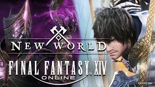 Leveling New World Solo  The Starting Final Fantasy 14 In 2024 shorts shortsfeed gaming [upl. by Ennahteb]