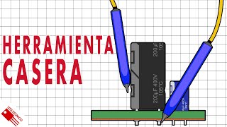 Fabricando una Herramienta para Descargar Capacitores [upl. by Selinda]