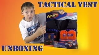 Unboxing Nerf Tactical Vest Full HD deutschgerman [upl. by Bickart66]