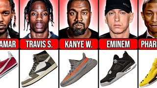 Famous Rappers Sneaker Collaborations [upl. by Ailimac]