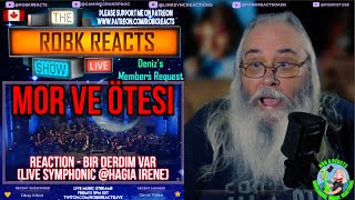 mor ve ötesi Reaction  Bir Derdim Var Live Symphonic Hagia Irene  First Time Hearing [upl. by Lister]