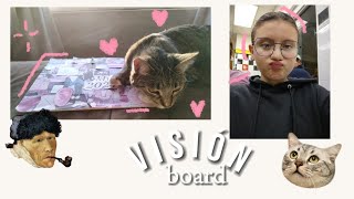 visión board mini vlog [upl. by Hart150]