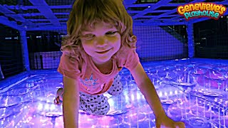 Family Fun with Genevieve at a Great Indoor Playground [upl. by Oilerua]