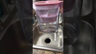 Waterdrop 200 Gallon Long Life Elfin 5 Cup Water Filter Pitcher Review Setting up the Water Drop pi [upl. by Byrom]