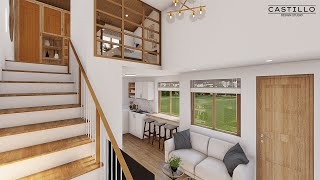 4x6 Meters Loft Type Tiny House Design [upl. by Remat]