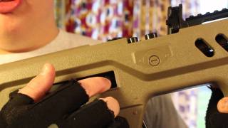 SampT Tavor21 AEG Review By Watchalewknat airsoftstationcom [upl. by Hakilam]