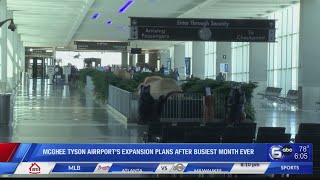 McGhee Tyson Airports expansion plans after busiest month ever [upl. by Scrivens]