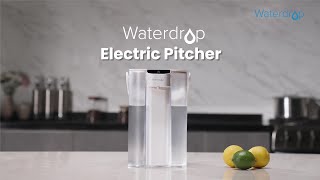 Get Pure Water in 1 Second with Waterdropfilter Electric Pitcher [upl. by Leelaj5]