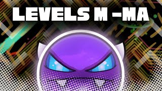 Beating Every Easy Demon  Part 34 M  MA Levels  Geometry Dash [upl. by Youlton]