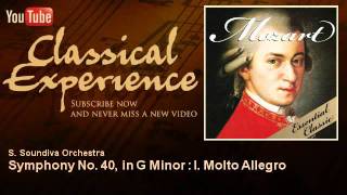 Mozart  Symphony No 40 in G Minor  I Molto Allegro  ClassicalExperience [upl. by Ragen57]