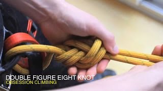 Climbing tips How to tie into a harness using a figure 8 knot [upl. by Samira596]