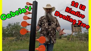 015 Unboxing and Review  Cabelas 22LR Dueling Tree [upl. by Znerol172]