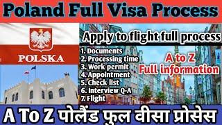 Poland full work visa process information  A to Z full information [upl. by Dyane]