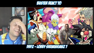 Buster Reaction to  DBFZ  Lobby ShenaniganZ 7 Lythero [upl. by Ecyob551]