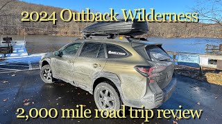 2024 Outback Wilderness Review 2000 mile road trip [upl. by Cele]