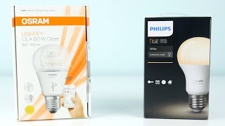 Philips Hue vs Osram Lightify  Lieferumfang und Exterieur [upl. by Arno]