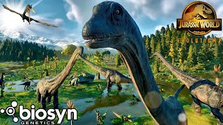 Biosyn sanctuary  Valley of the dinosaurs Part 35 Jurassic world evolution [upl. by Stucker146]