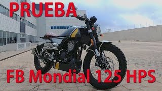 FB Mondial HPS 125 prueba dinámica 2 parte [upl. by Gardia]