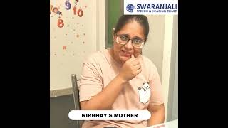 Parents Experience and Testimonial at Swaranjali occupationaltherapy speechtherapy autism viral [upl. by Iaht483]