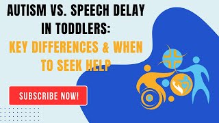 Autism vs Speech Delay in Toddlers Key Differences amp When to Seek Help [upl. by Ecyar]