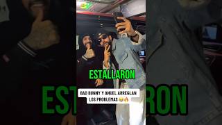 BAD BUNNY y ANUEL AA JUNTOS shorts [upl. by Yetak]