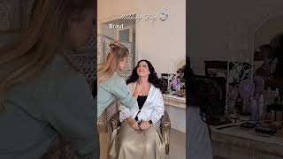 👰‍♀️🫶💍 weddingday 💍 hochzeitstag brautmorgen brautstyling hochzeitsvorbereitungen Hochzeit [upl. by Sidwell]