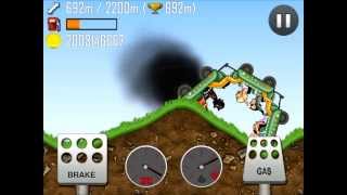 Hill Climb Racing Fully Upgraded Kiddie Express on Forest HD [upl. by Dalt]