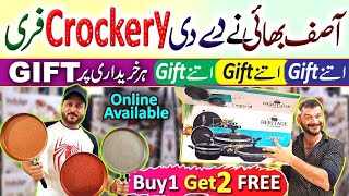 Mega Sale   Wholesale Crockery Market  Nonstick Cookware  Melamine Dinner Set  Crockery [upl. by Irrac455]