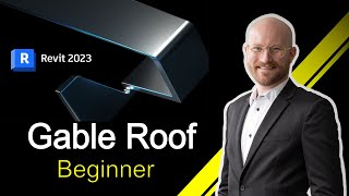 Beginner  Revit Gable End Roof  Ep 05 [upl. by Wichern]