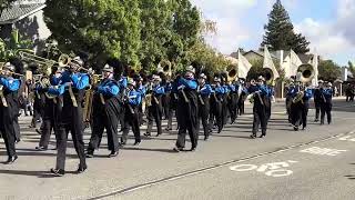 Elk Grove High School Blue and Gold Regiment Parade at Grape Bowl Classic 2024 [upl. by Weidner374]