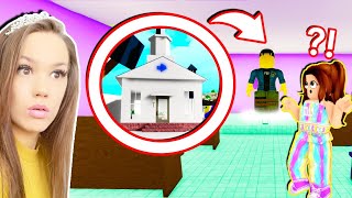 NEW Secret Room Underneath The CHURCH in BROOKHAVEN with IAMSANNA Roblox [upl. by Peterec]