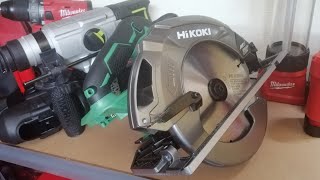 HIKOKI multivolt cordeles circular saw C3607DA review [upl. by Igenia]