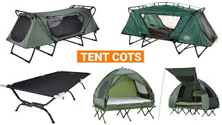 Top 5 Best Tent Cot Review and Buying Guide  5 Best AboveGround Tents  ✅✅✅ [upl. by Wadell]