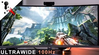 Aftershock X340 100Hz 3440x1440 Ultrawide Monitor Review [upl. by Griz889]