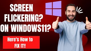 Fix Windows 11 Auto Refresh and Flicker Problem 2022 [upl. by Nance]