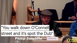 Cllr Philip Sutcliffe speaks at Dublin City Council meeting [upl. by Dao576]