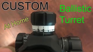 HOW TO CUSTOM BALLISTIC TURRET AT HOME [upl. by Yreva]