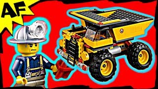 Lego City MINING TRUCK 4202 Animated Building Review [upl. by Abebi27]