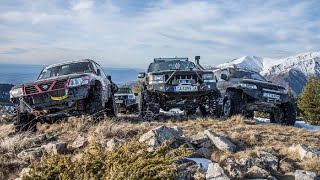 Mountain Off road Trip with Extreme Built Vehicles [upl. by Ylreveb]