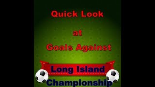 NYS LI Championship Massapequa Goals against Brentwood [upl. by Anna-Diane996]