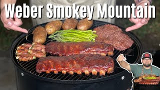 This is how to use your Weber Smokey Mountain [upl. by Rehpotsrik]