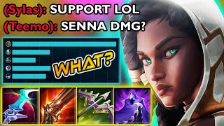 SENNA IS NOT A SUPPORT SHE IS A SECOND ADC AND I LOVE IT [upl. by Nomelihp809]