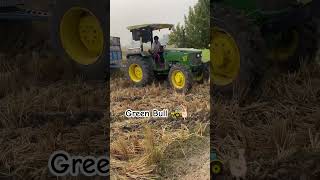 Green Bull 🤞🏻❤️ greenbull tochanking haryana tractor shorts farmer bhanwalafarm ​⁠ [upl. by Anel]