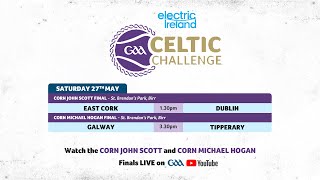 Galway vs Tipperary  Electric Ireland GAA Celtic Challenge Corn Michael Hogan Final 🏆 [upl. by Aisatana]