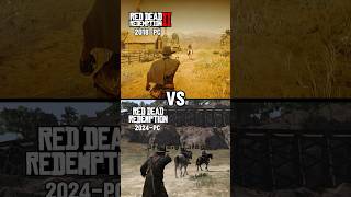 RDR PC vs RDR 2 PC  Which is better rdr2 rdr comparison shorts [upl. by Ttergram]