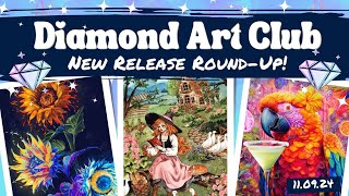 Diamond Art Club NEW Release Round Up  Releases for Nov9th 2024 [upl. by Howarth]