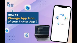 How to change app icon of flutter app Change icon of flutter App  Flutter Hero [upl. by Chalmers]