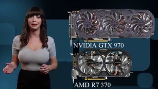 DirectX 12 vs 11 AMD R7 370 vs Nvidia GTX 970 performance test 2016 [upl. by Deedahs]